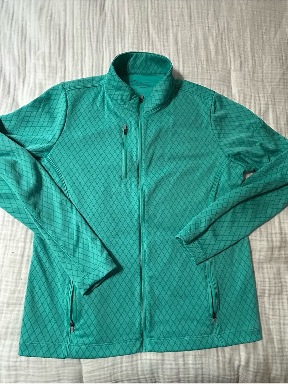 Peter Millar Sea Island Full Zip Performance Golf Jacket
